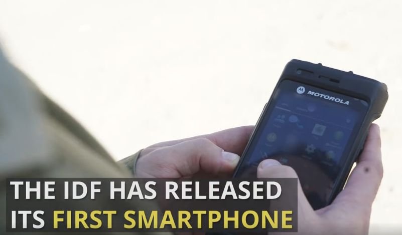 Česká společnost přátel Izraele armada-mobil Izraelská armáda má nový bezpečný mobil Technologie  