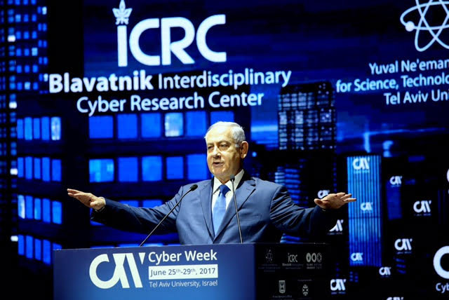 Česká společnost přátel Izraele Netanyahu-cyber-week Cyber Week: Netanyahu Says Israel A ‘World Leader’, But Needs More International Cooperation NoCamels.com  