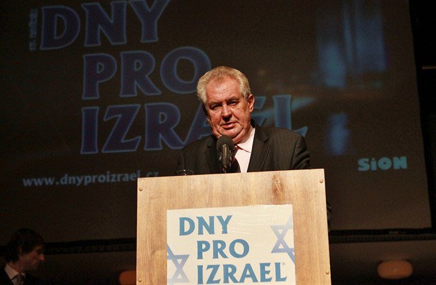 Česká společnost přátel Izraele Prezident-Miloš-Zeman-na-dnech-pro-Izrael Stát Izrael oslaví 70 let. Pod záštitou Zemana na Hradě Novinky  