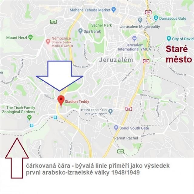 Česká společnost přátel Izraele Mapka-Jeruzalema Kazisvěti zvítězili - Argentina zrušila zápas v Jeruzalémě Novinky Sport  