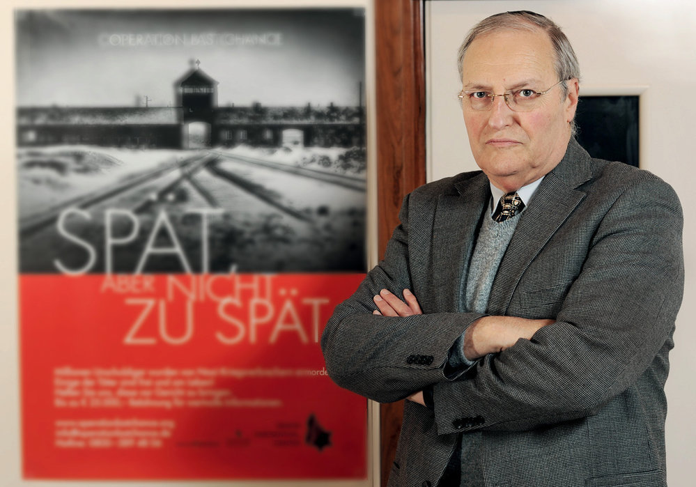 Česká společnost přátel Izraele Efraim-Zuroff Efraim Zuroff, lovec nacistů: Nacistickým zločincům přeji pevné zdraví, aby mohli před soud Historie Rozhovor  