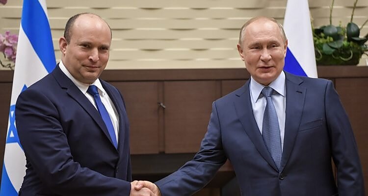 Česká společnost přátel Izraele 10-24_Putin-Bennett Putin Bennettovi: Navzdory problémům můžeme spolupracovat Izrael a svět  